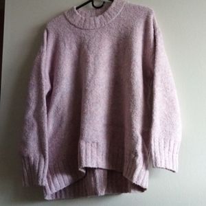 Pink Oversized Sweater